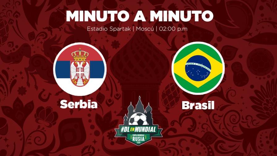 MINUTO A MINUTO: Serbia-Brasil