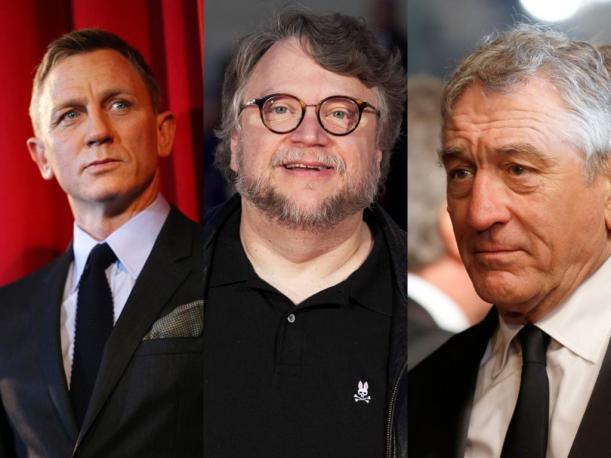 De Niro, Guillermo del Toro y Daniel Craig tendrán su estrella en Hollywood