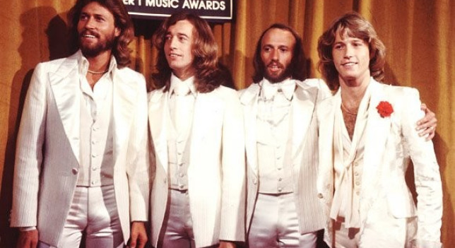 Los hermanos Gibb.