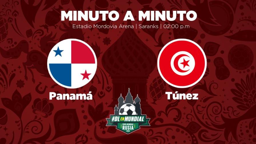 MINUTO A MINUTO: Panamá-Túnez