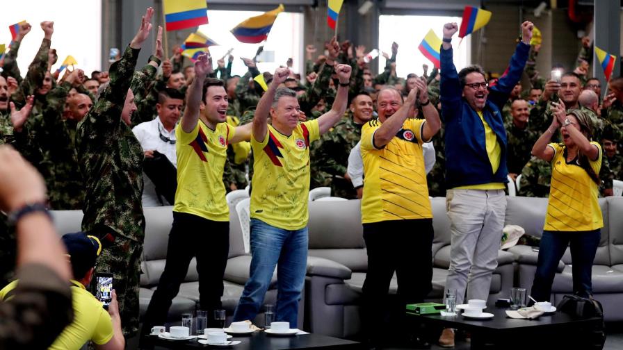 El Ejército colombiano se suma a la fiesta por el triunfo de la selección en Rusia 2018 