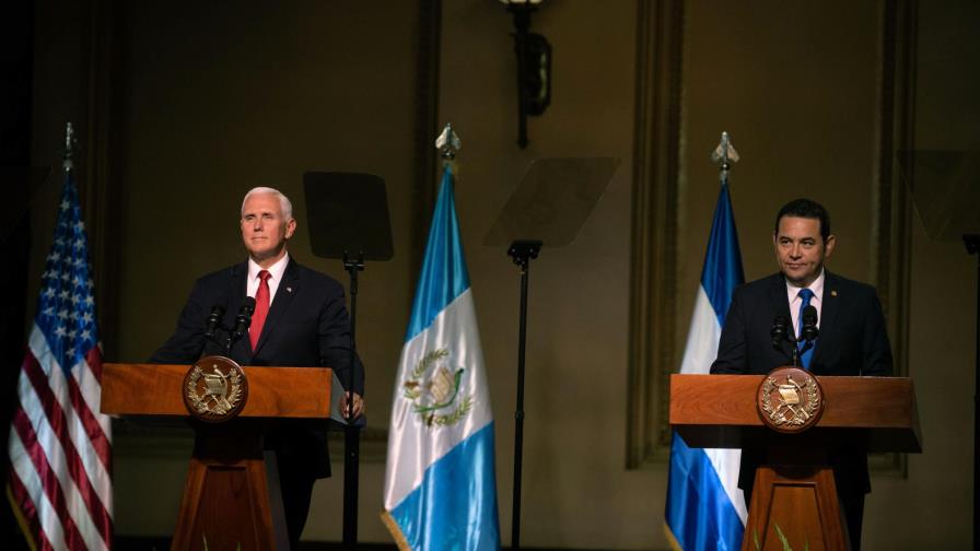 Pence demanda a norte de Centroamérica frenar “éxodo” de migrantes ilegales
