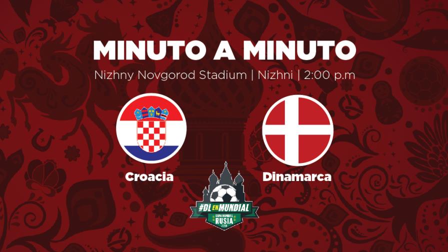 MINUTO A MINUTO: Croacia-Dinamarca