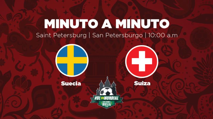 MINUTO A MINUTO: Suecia-Suiza MINUTO A MINUTO: Suecia-Suiza