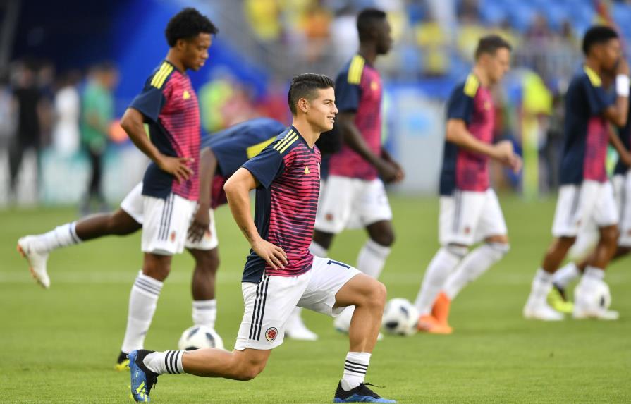 La incógnita James marca el Colombia-Inglaterra