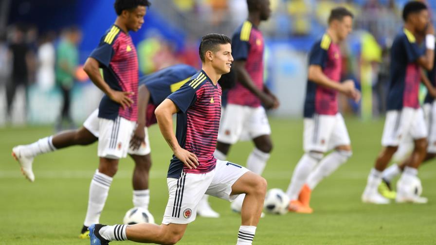 La incógnita James marca el Colombia-Inglaterra