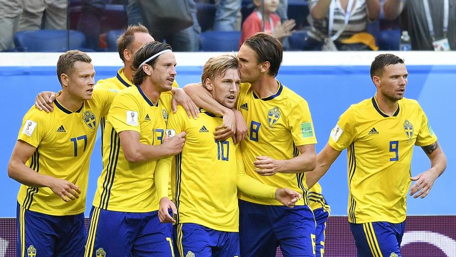 Suecia, entre los ocho mejores del mundo 24 años después