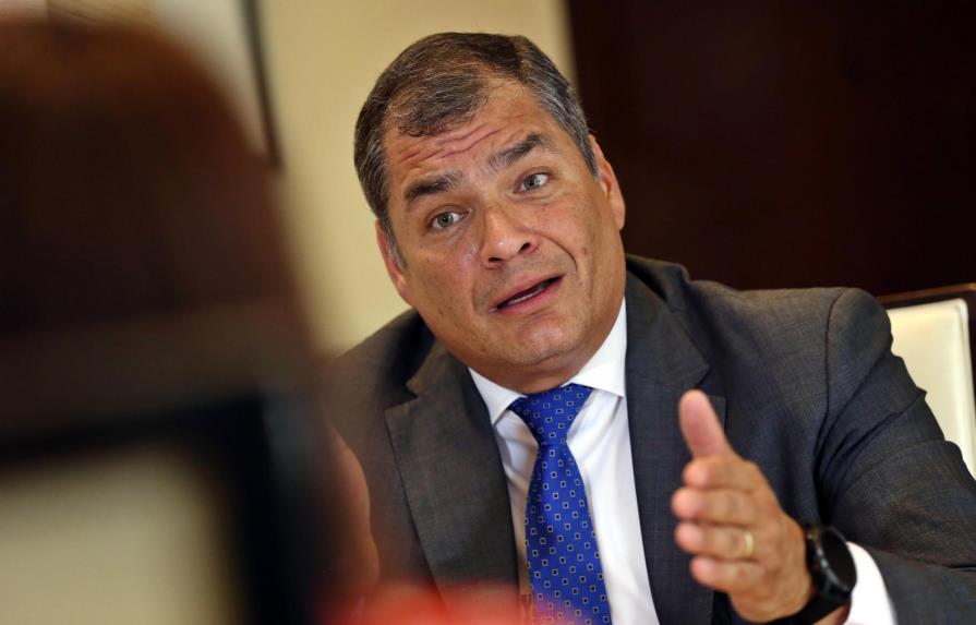 Fiscalía de Ecuador pide prisión preventiva contra Rafael Correa