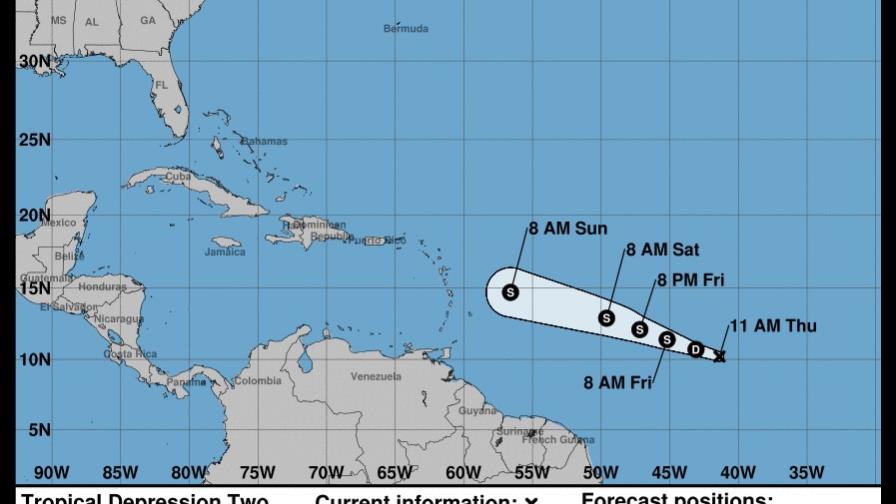 Se forma depresión tropical que República Dominicana vigila su trayectoria Se forma depresión tropical que República Dominicana vigila su trayectoria