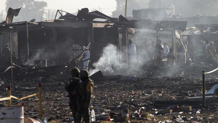 México: 19 personas murieron y 40 en explosión pirotecnia