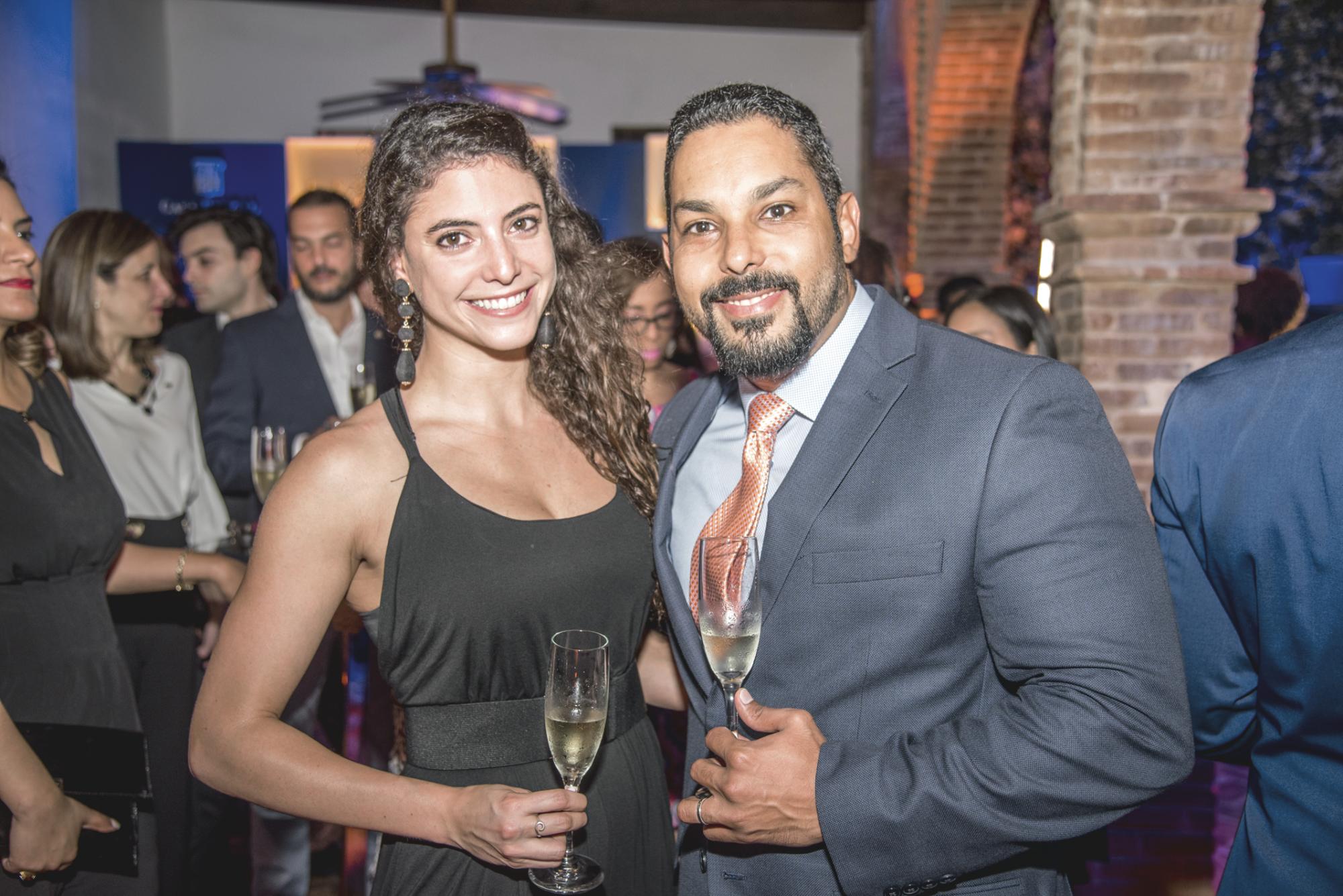 Natalie Lubascher y Rodolfo Bodden.