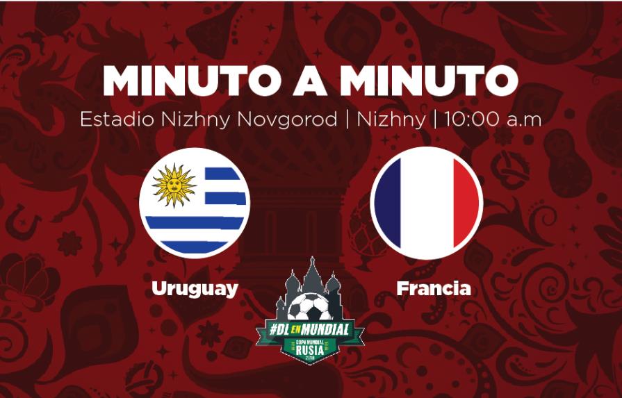 MINUTO A MINUTO: Uruguay-Francia
