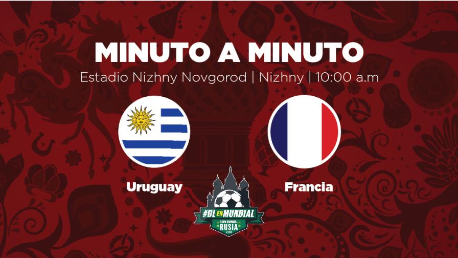 MINUTO A MINUTO: Uruguay-Francia