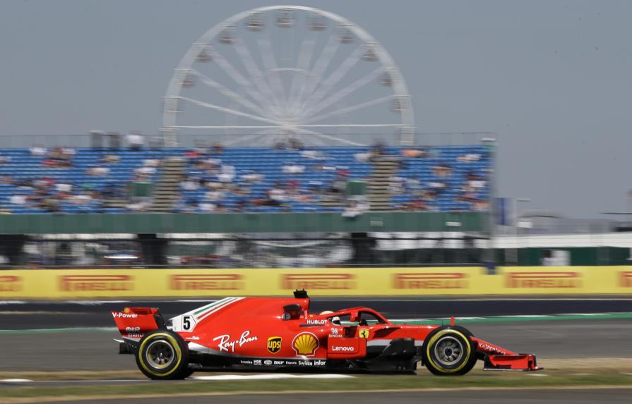 Vettel supera a Mercedes en 2da práctica para GP británico
