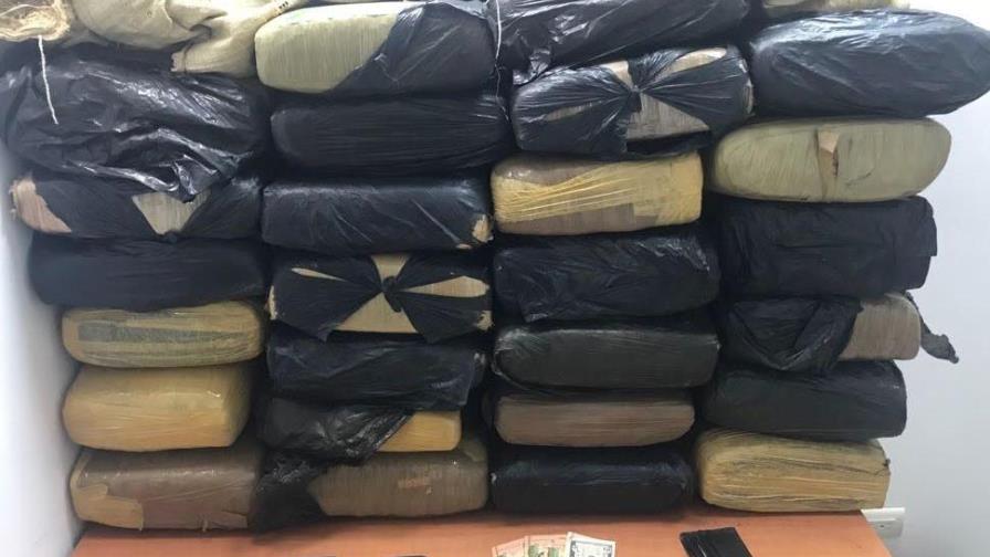 DNCD decomisa 258 libras de un vegetal que presume es marihuana en Valverde DNCD decomisa 258 libras de un vegetal que presume es marihuana en Valverde