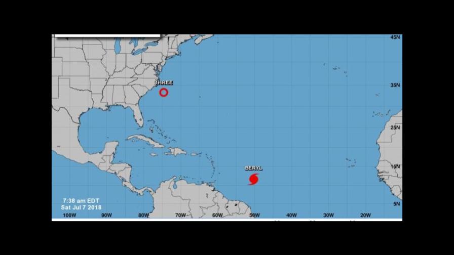 Huracán Beryl se degrada a tormenta tropical