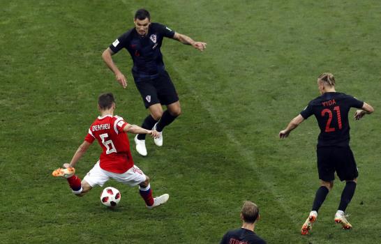 Croacia se impone en tanda de penal a Rusia 4-3 Croacia se impone en tanda de penal a Rusia 4-3