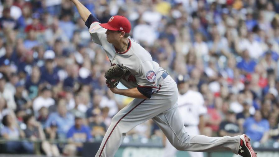 Gibson poncha a nueve y Mellizos ganan 5-4 a Orioles