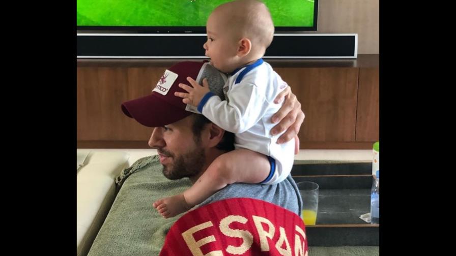 Tres padres famosos que derrochan ternura en las redes sociales