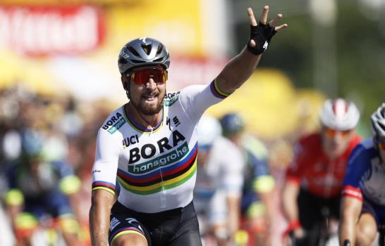 Peter Sagan gana la 2da etapa del Tour de Francia y es líder