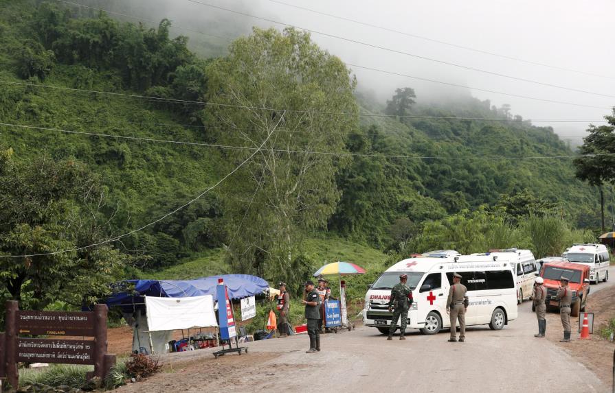 Ya han rescatado a ocho  jóvenes  en cueva de Tailandia
