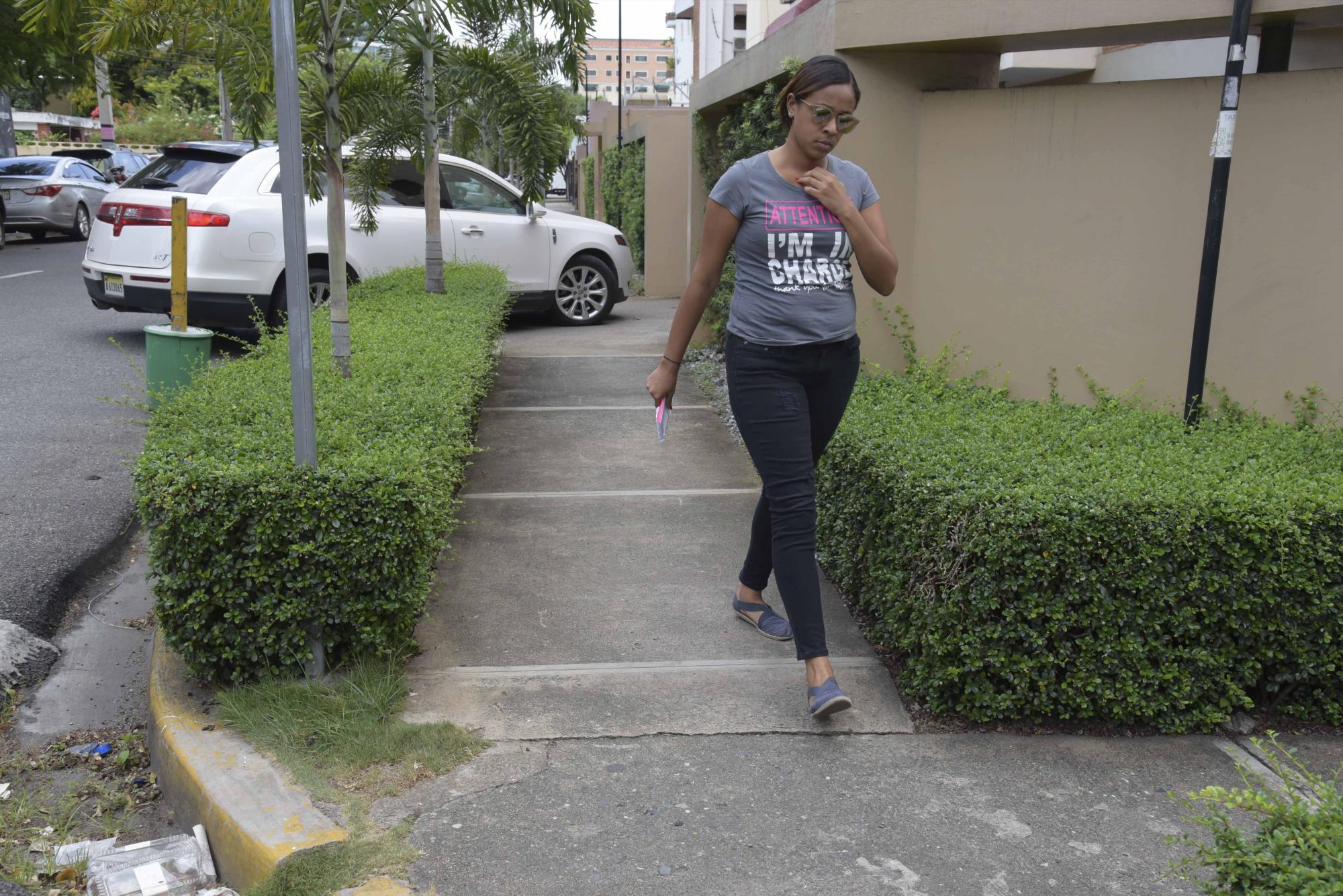 Otro ejemplo del respeto a los peatones. (José Justo Féliz)