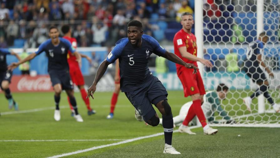 Un cabezazo de Umtiti lleva a Francia a la final del Mundial