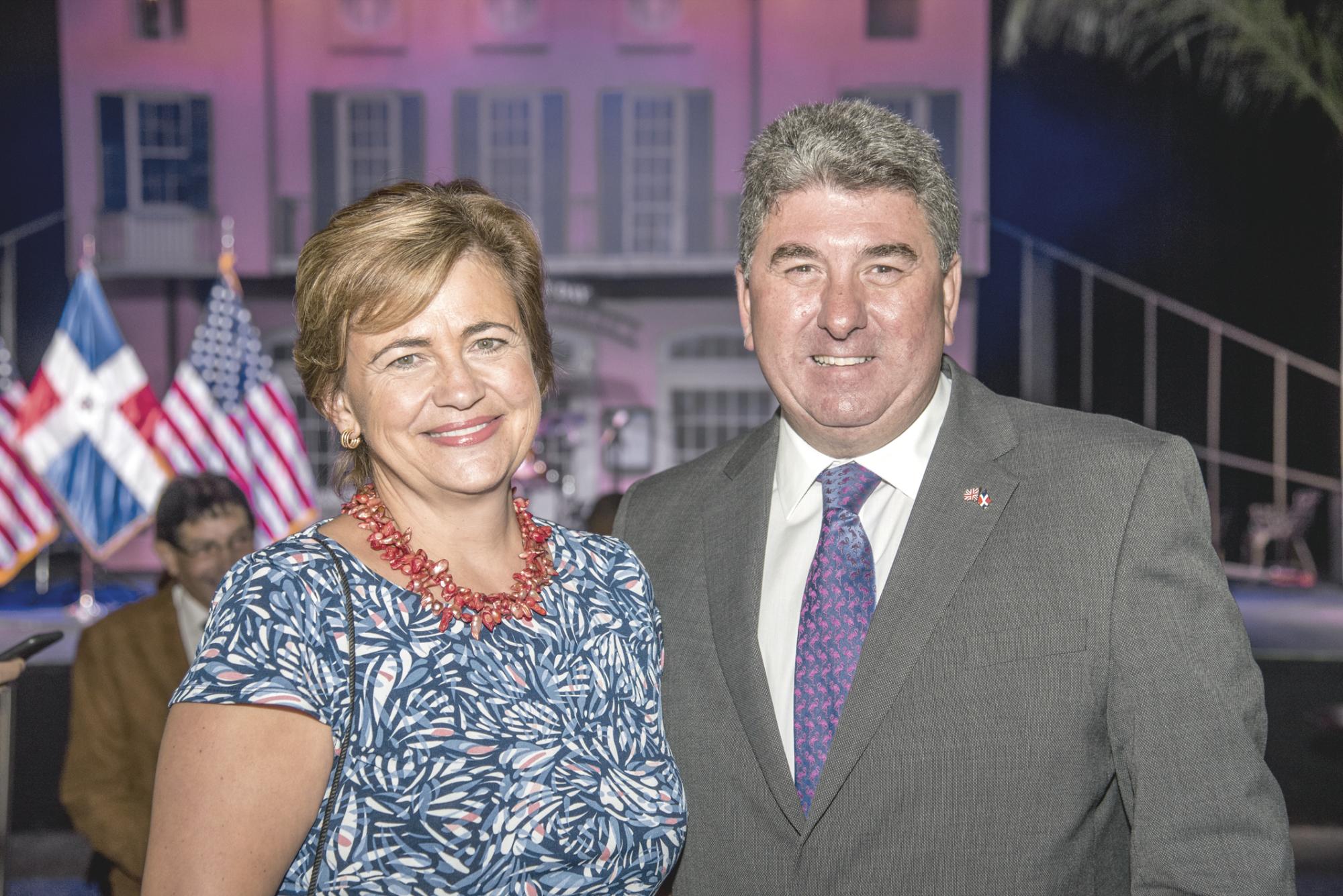 Sharon y Chris Campbell.