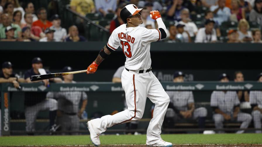Machado dispara par de cuadrangulares y lleva a Baltimore a derrotar a los Yanquis