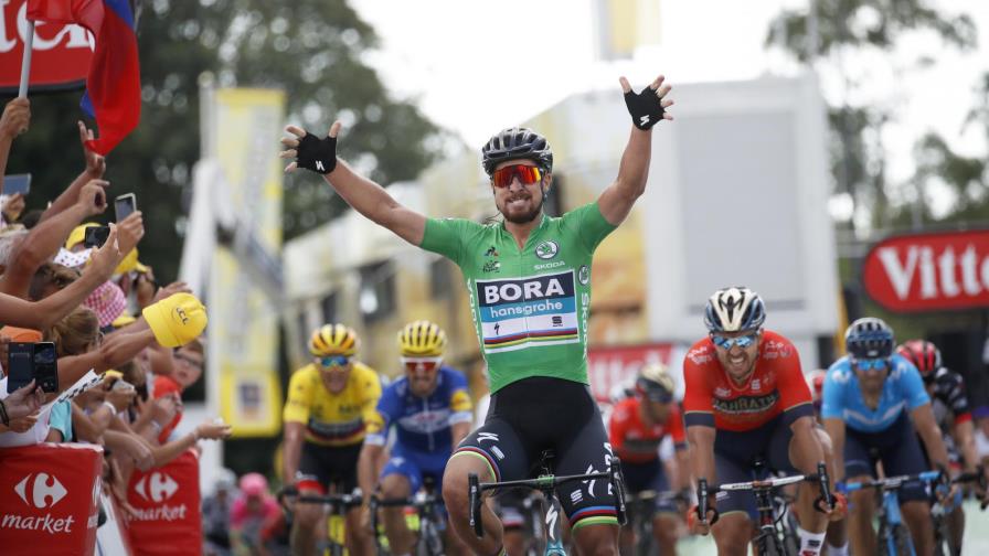 Sagan gana la etapa ‘miniclásica’ e iguala a Gaviria con dos victorias Sagan gana la etapa ‘miniclásica’ e iguala a Gaviria con dos victorias