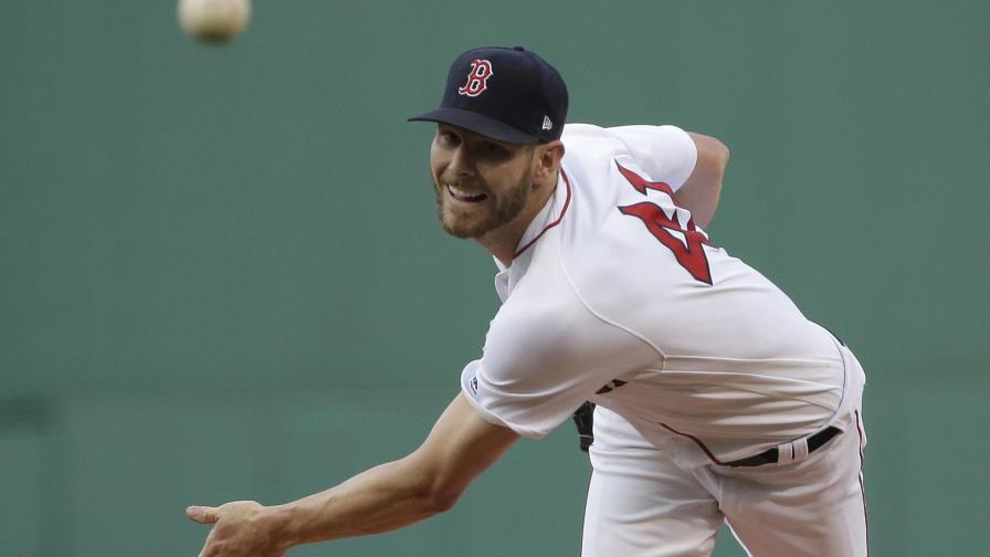 Sale poncha 12 en duelo con Colón y Boston gana noveno al hilo