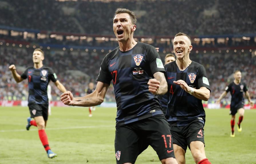 Francia-Croacia, el cartel luminoso de la final del Mundial de Rusia-2018