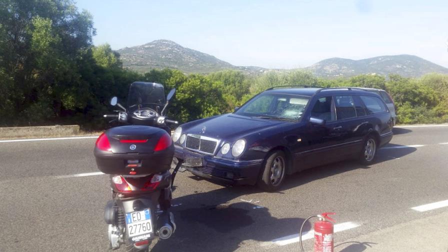 Conductor italiano cuenta cómo fue accidente con Clooney Conductor italiano cuenta cómo fue accidente con Clooney