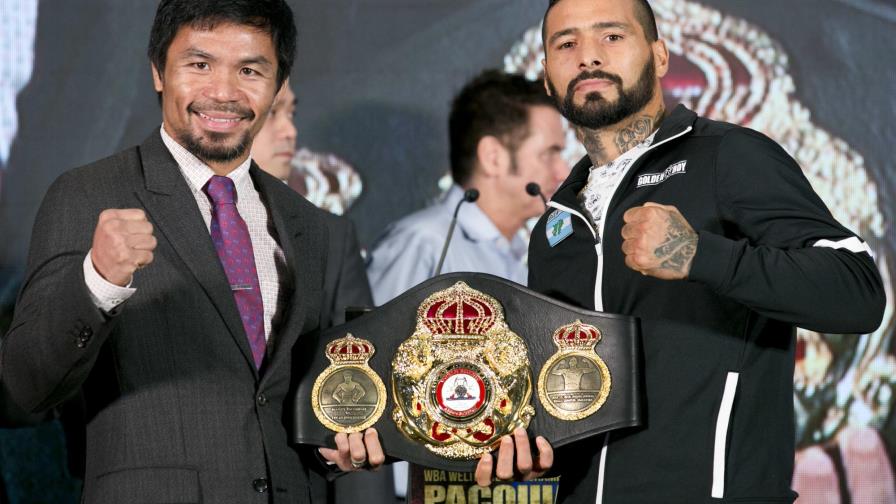 Pacquiao pronostica pelea reñida con el argentino Matthysse Pacquiao pronostica pelea reñida con el argentino Matthysse