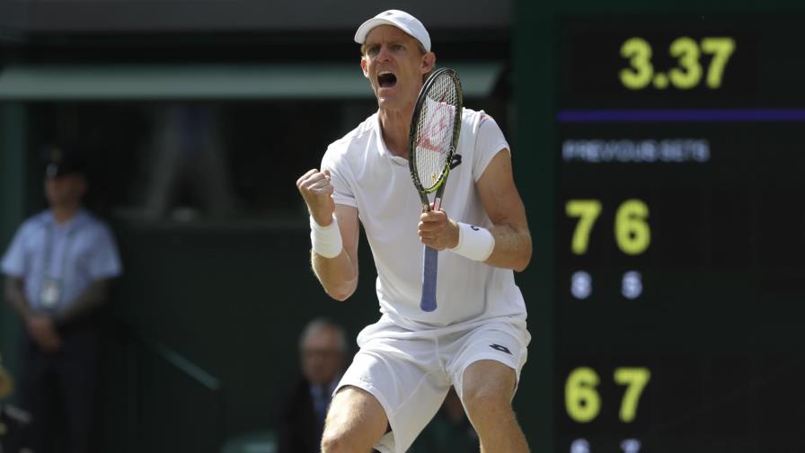 Kevin Anderson accede a final de Wimbledon tras más de 6 horas y media de duelo ante Isner