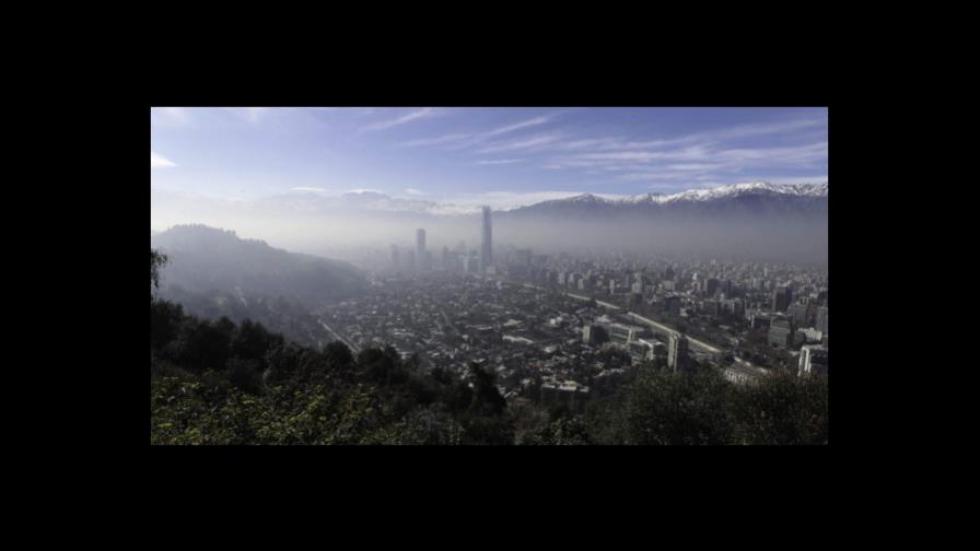 La capital chilena sufre la mayor contaminación de los últimos años La capital chilena sufre la mayor contaminación de los últimos años
