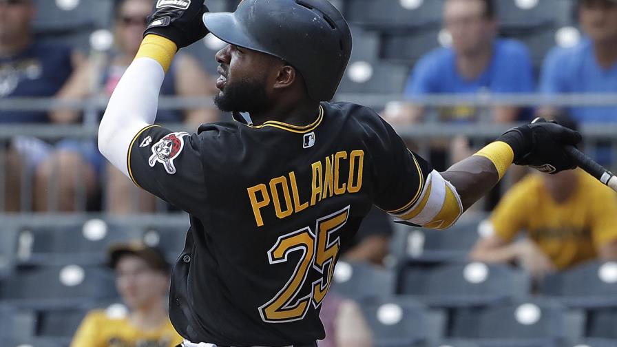 Polanco y Marte pegan jonrones en triunfo de Piratas 2-1