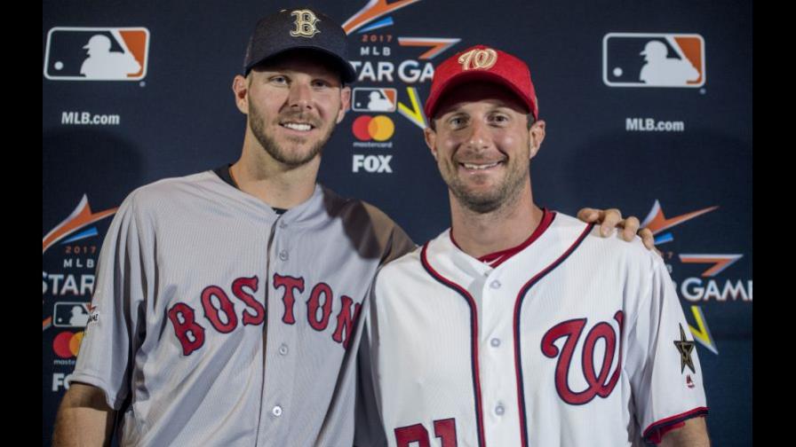 Sale-Scherzer, duelo estelar del Juego de Estrellas en Grandes Ligas Sale-Scherzer, duelo estelar del Juego de Estrellas en Grandes Ligas