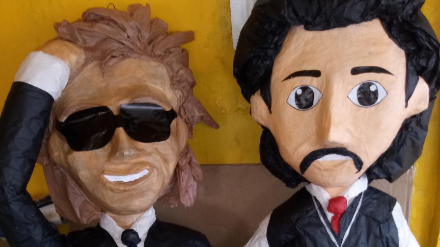 Piñatas de Luismi y su padre para “el desquite” Piñatas de Luismi y su padre para “el desquite”