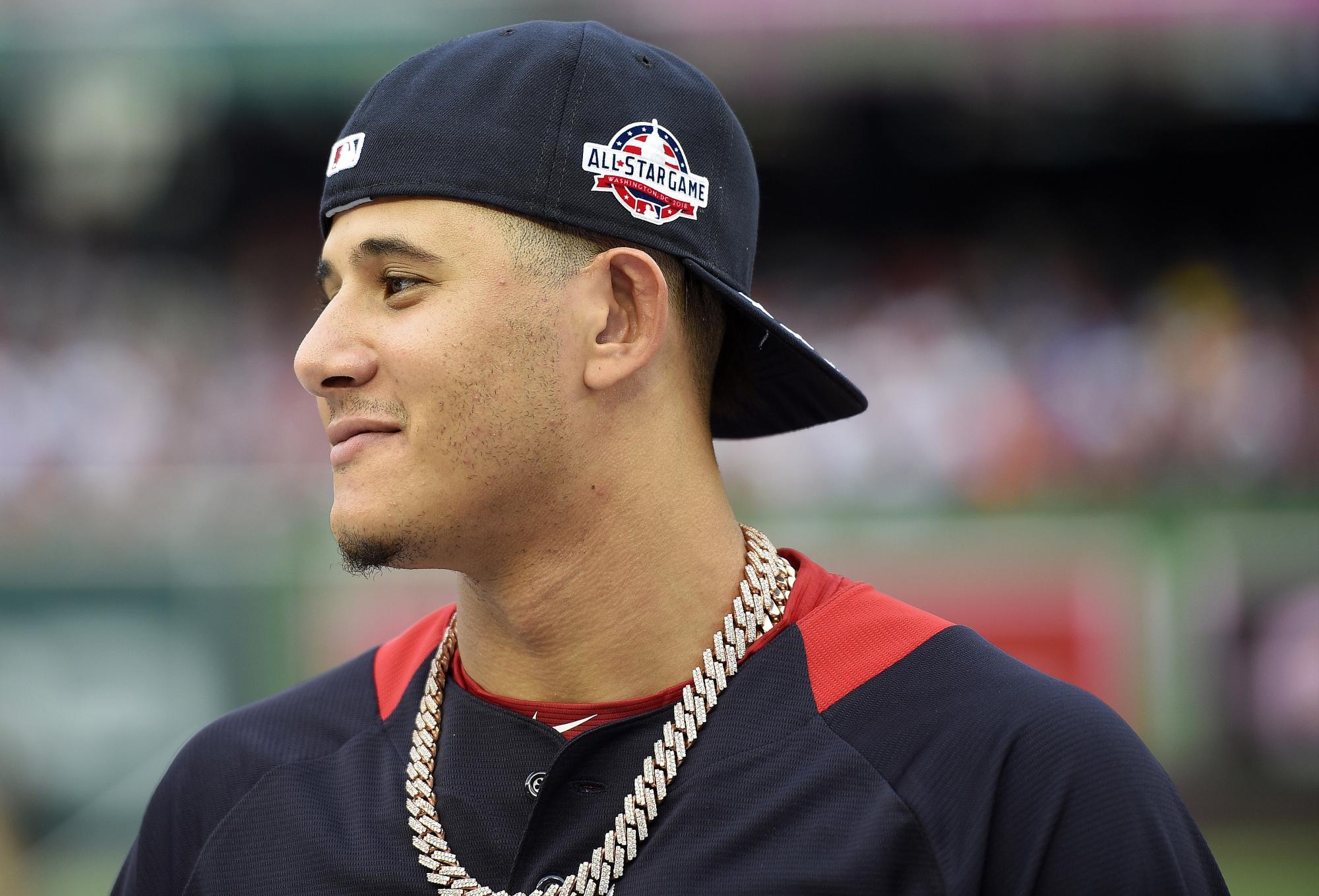 El torpedero de los Orioles de Baltimore Manny Machado durante el Juego de Estrellas del martes 17 de julio de 2018 en Washington.