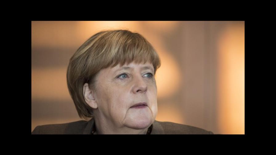 Merkel pide fin a la disputa comercial transcontinental