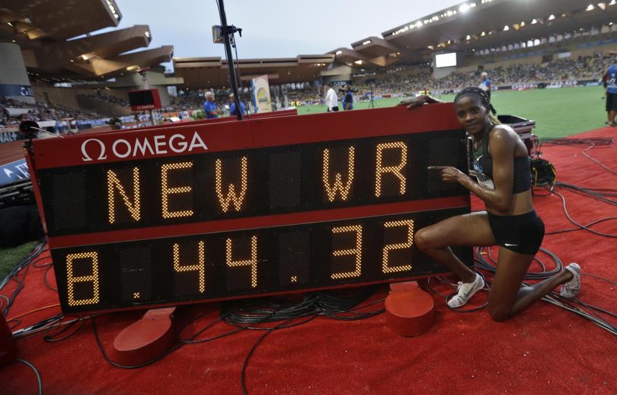 La keniana Chepkoech quiebra la marca mundial de los 3.000 metros con obstáculos