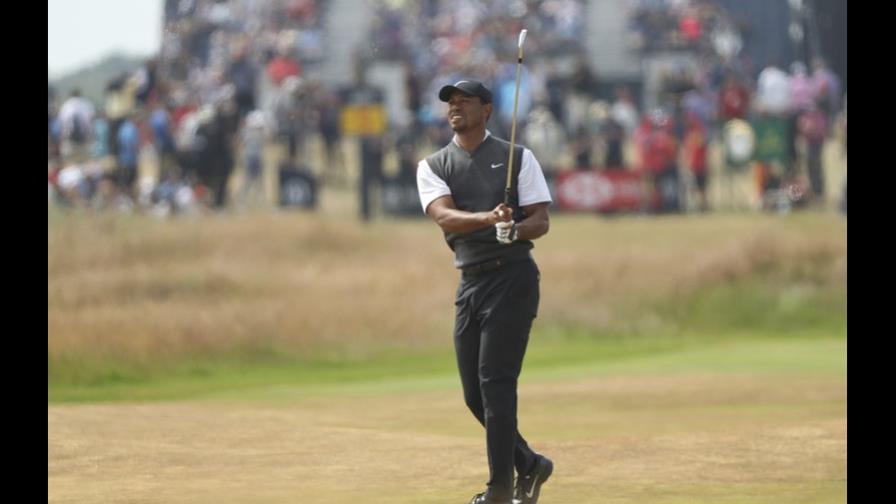 Tiger Woods entre los líderes del Abierto Británico 