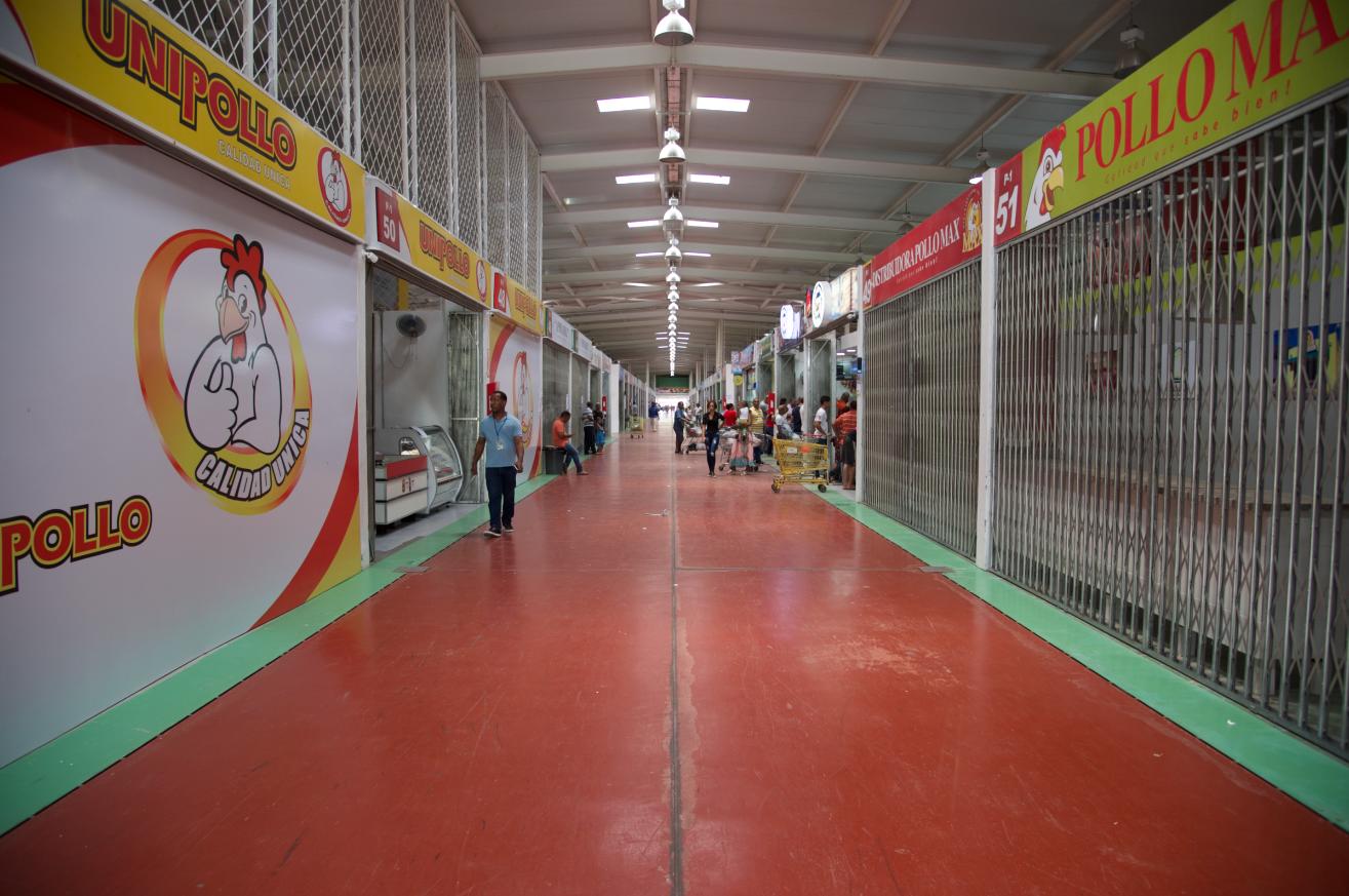 Vista del pabellón de embutidos.