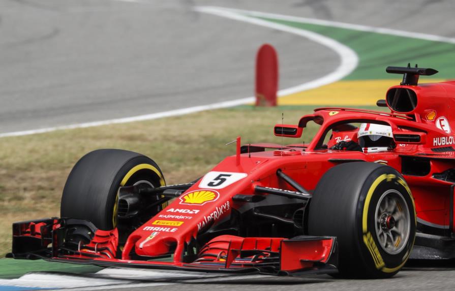 Vettel (Ferrari) abandona GP de Alemania en vuelta 52 cuando iba líder