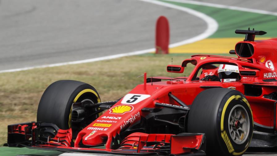 Vettel (Ferrari) abandona GP de Alemania en vuelta 52 cuando iba líder