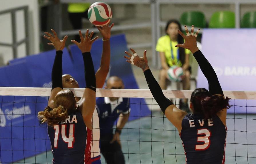 República Dominicana vence a México y sigue invicta en voleibol femenino