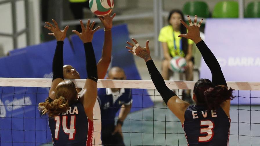 República Dominicana vence a México y sigue invicta en voleibol femenino