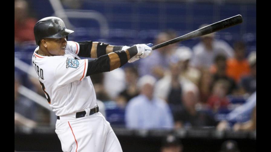 Starlin Castro jonronea, Marlins apalean a Bravos Starlin Castro jonronea, Marlins apalean a Bravos