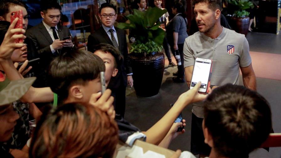 Simeone: “Gelson nos da velocidad, que hoy en día es muy importante”